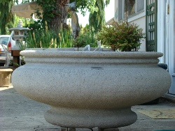 42 Dia x18 H Stastny Stone Pots Unique Large Concrete Planter Super Duper 